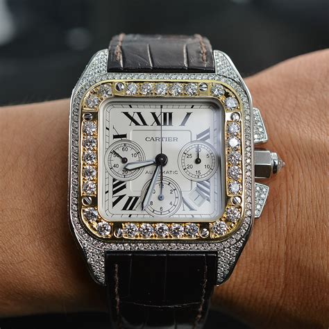 cartier los santos|cartier santos xl with diamonds.